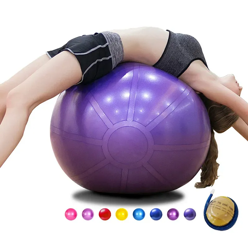 55cm yoga ball  & Yoga balls manufacturers